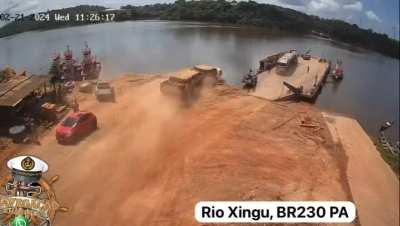 Brakes Fail as Driver gets Out just in Time ,Brazil 21/2/24