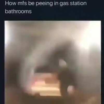 Blursed Peeing Technique