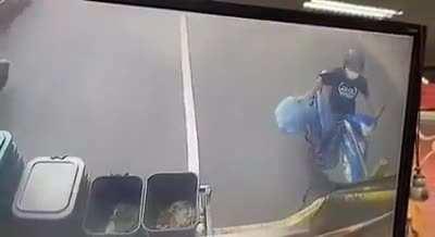 He missed the garbage truck