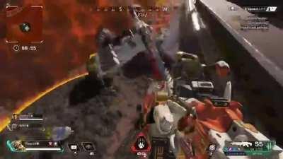 Last team was underneath us. Don’t play on the train tracks kids