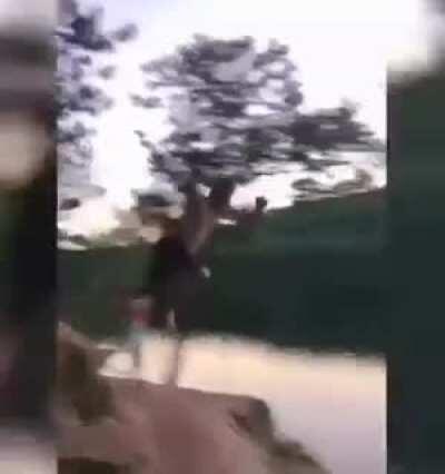 WCGW thinking you're a long jumper!
