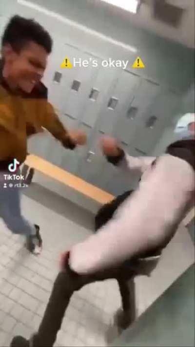 School bathroom fight