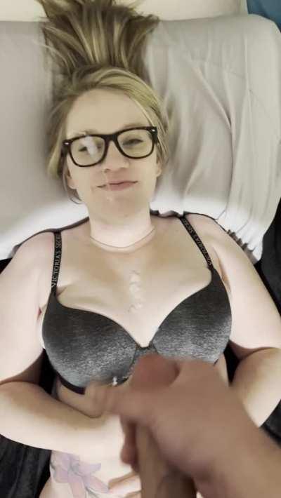 He wrecked me, all over me.