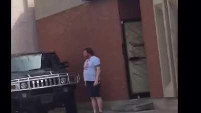 WCGW Police draw guns on stormtrooper with a fake blaster