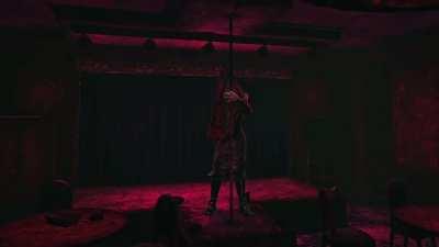 Pyramid Head putting the Hell into Heaven's Night