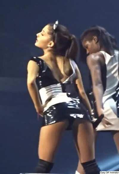 She's just showing off!