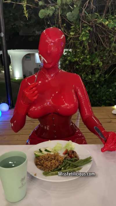 Dinner is served 😅