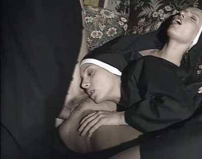Retro Nun Threesome