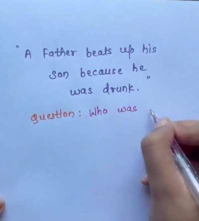 Guys now answer this question