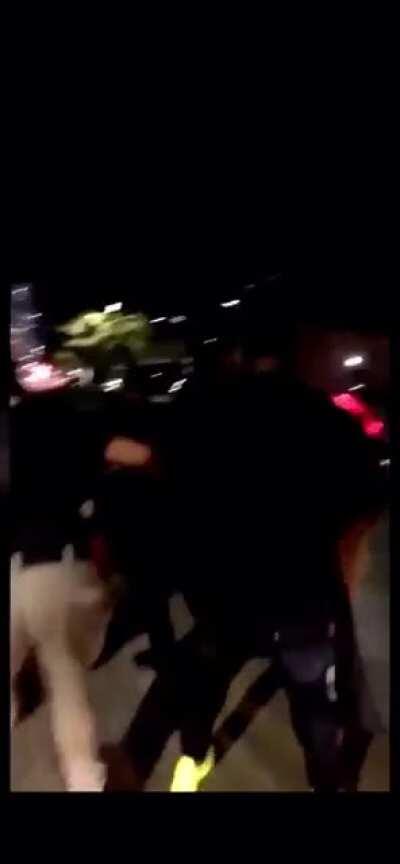 Trying to make a clean getaway