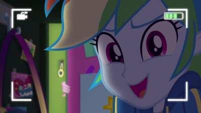 Hide in locker and scream