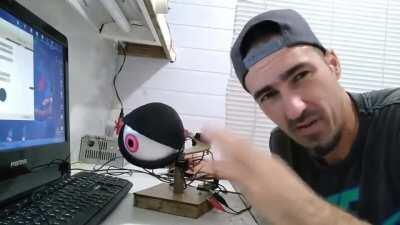 this brazilian is making the animatronics from FNAF