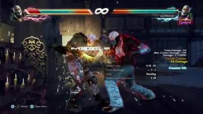 34 hit combo with Byron