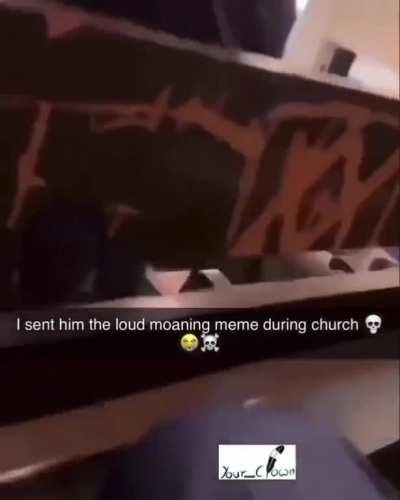 Satan at church
