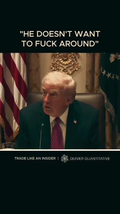 Trump: Maduro doesn't want to fuck around with the United States