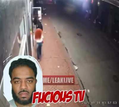 Footage of people narrowly escaping speeding pick up truck in New Orleans 