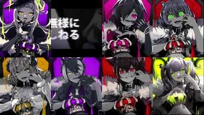 [ KING - Kanaria ] Hololive Mashup (Reine, Matsuri, Shion, Roboco, Shien, Risu, Towa, and Watame)