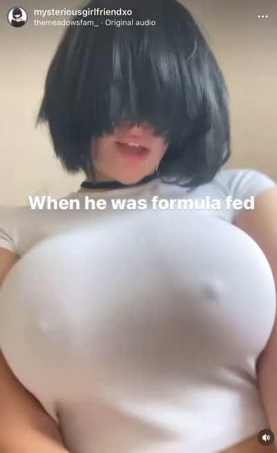 I don’t mind her feeding me