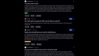 A redditor's interesting post history