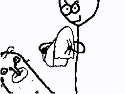 A flipnote I made: CHOOMAH DEFIBRILATED (see description)
