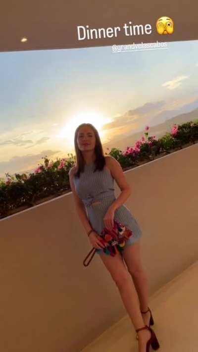 Heading out to din din.