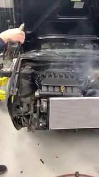 Tech Priest performs the Litany of Repair (circa 41M)