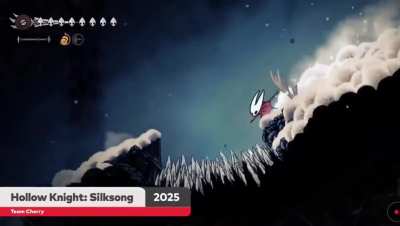 Full Silksong sneak peek from the Nintendo Showcase!