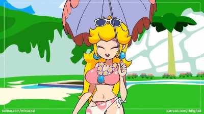 Peach's summertime adventure