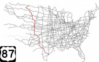 The US numbered highway system in numerical order [GIF]