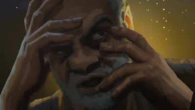 Anyone notice this in the Buried cutscene?