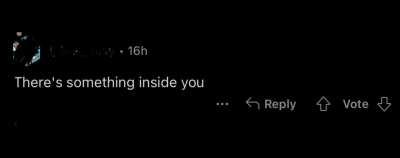 “Im gonna start a lyrics chain in the comments i sure hope no one takes it out of-“