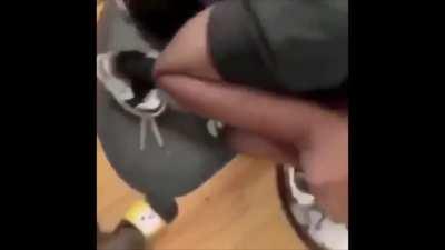 Crashed at my homies barbershop, living here till Narcissist drops ! We just chillin'