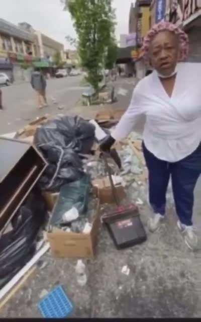 poor ol lady just trying to make a living