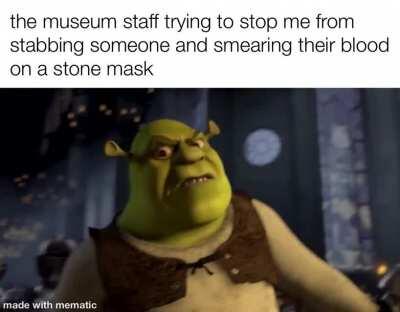 I just wanna see what it does, and if it turns me into a gay vampire  