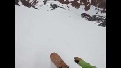 DBS doggo be more careful on the slopes!