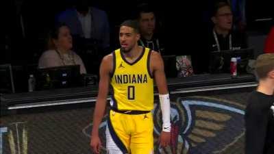 [Highlight] Tyrese Haliburton mocks Damian Lillard's 'Dame Time' celebration: 