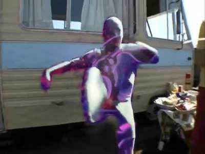 Tried some green screen work with Green Man