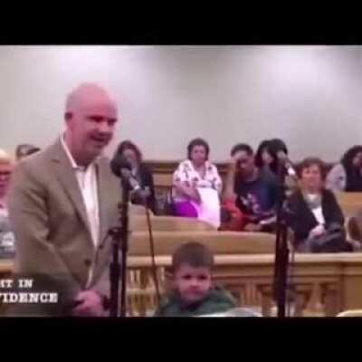 The judge asked.... Children do not lie