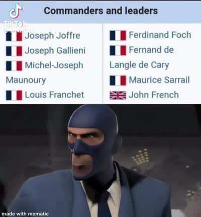 John French, inventor of France.