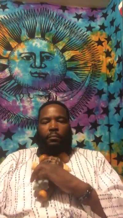 Dr Umar Johnson is currently mediating to NBA YoungBoy's music at 5AM in the morning 😭😭