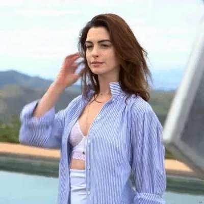 Anne Hathaway is confident, sexy, and in desperate need of a hard fucking