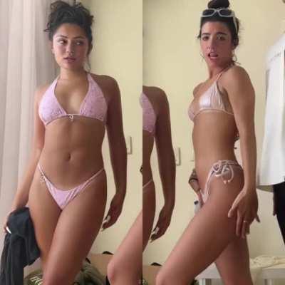 Charli & Avani Bikini Edit