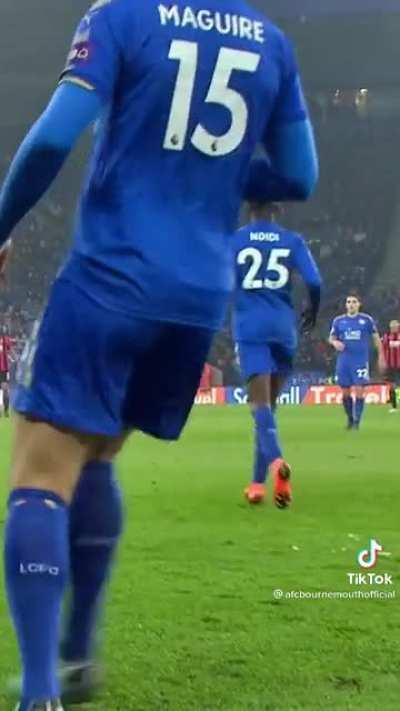 Premier league footballers have a little snowball fight during a game