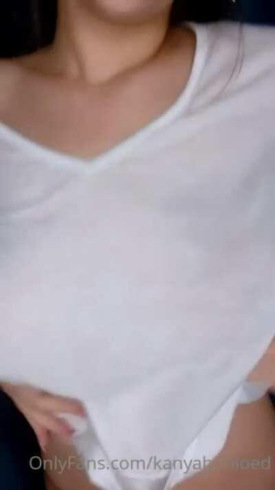 Half of Kanya's new video