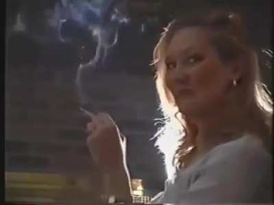 Nice mature smoker talking