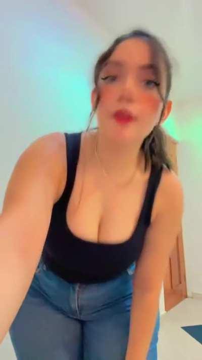 Dunno what to say here, but she started being more, u know, confident