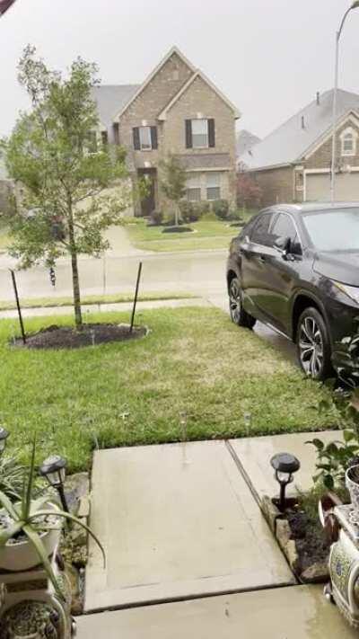 A nice solid rain in Texas today