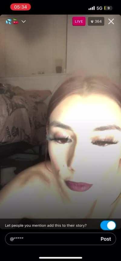 pierced nipple show 🥰🥰