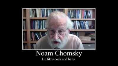 o man o no mr chomsky stop please