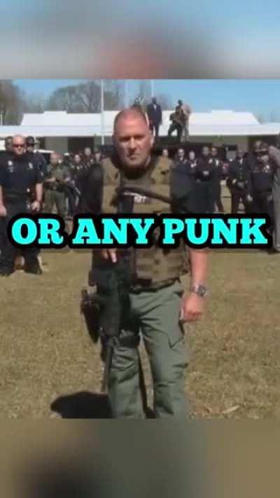 Sherrif threatens Gang leader